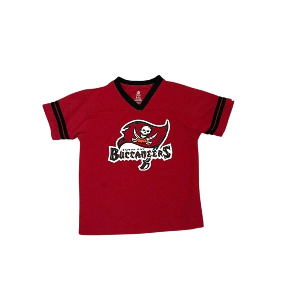 NFL Team Apparel Tampa Bay Buccaneers Short Sleeve Athletic Shirt Medium (8)